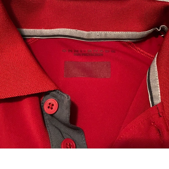 Columbia Small/Medium Men’s Red polo shirt - Picture 5 of 5